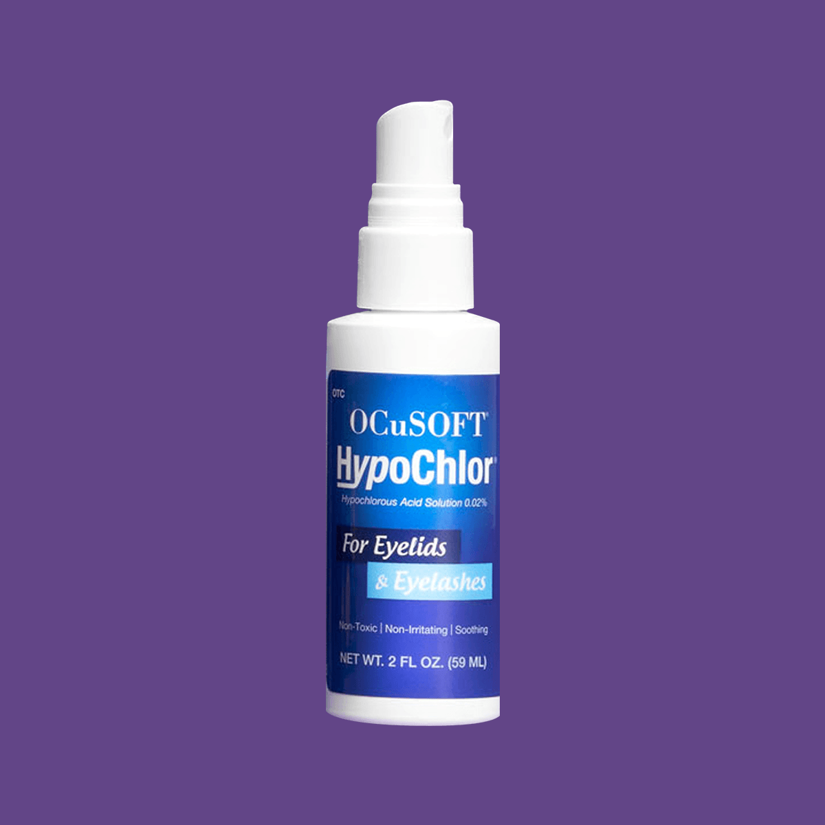 Ocusoft HypoChlor Spray Eyelid & Eyelash Cleaner (2 oz bottle) - DryEye Rescue Store