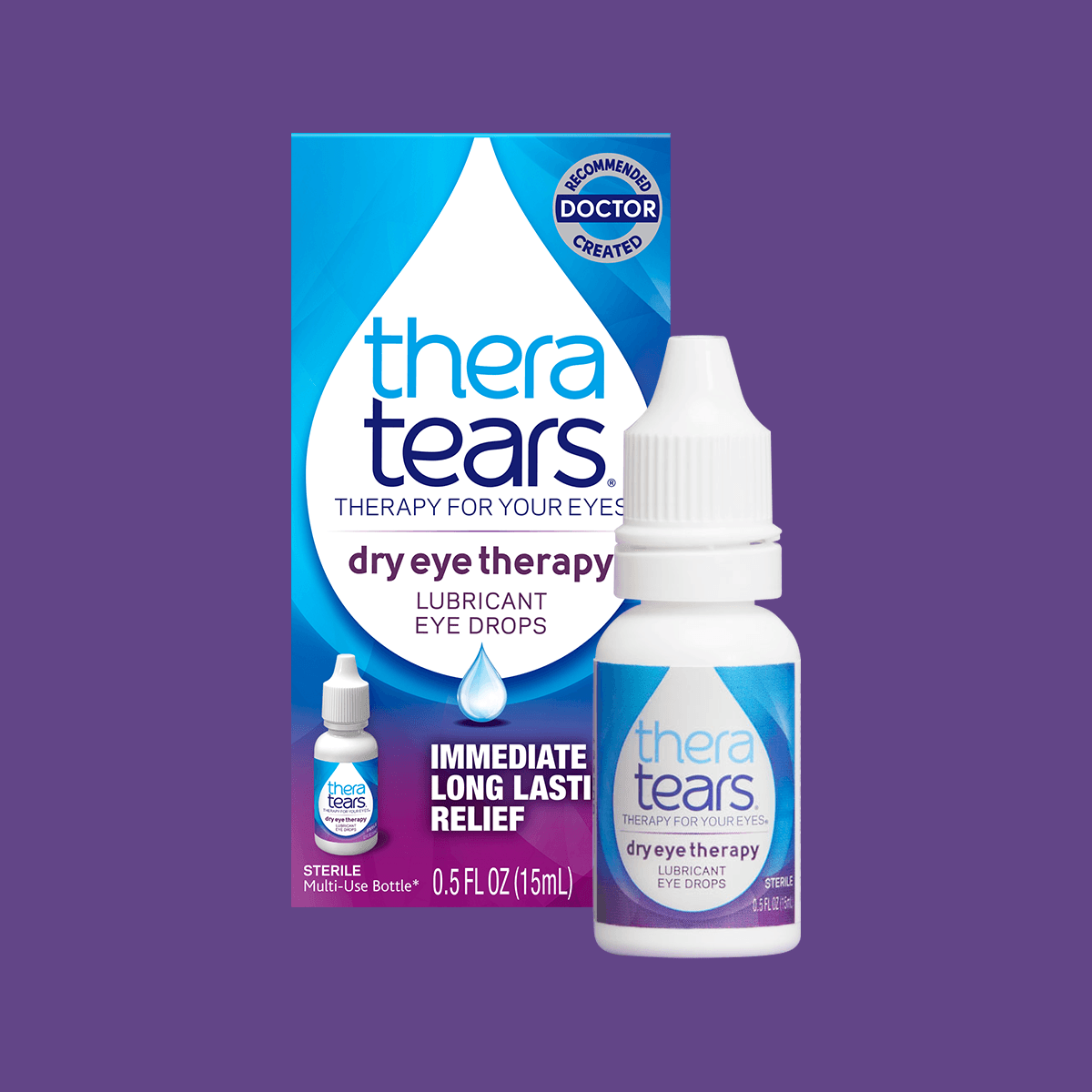 TheraTears Lubricant Eye Drops - DryEye Rescue Store