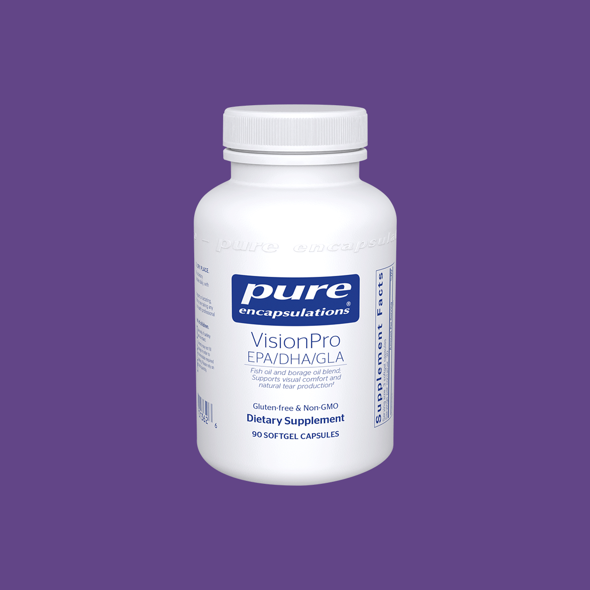 Pure Encapsulations VisionPro Omega 3 EPA/DHA/GLA Vitamins to Increase Tear Production - DryEye Rescue Store