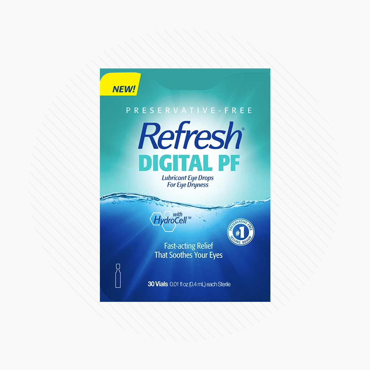 Refresh Digital Preservative Free 30 Vials x 0.4 mL - DryEye Rescue Store
