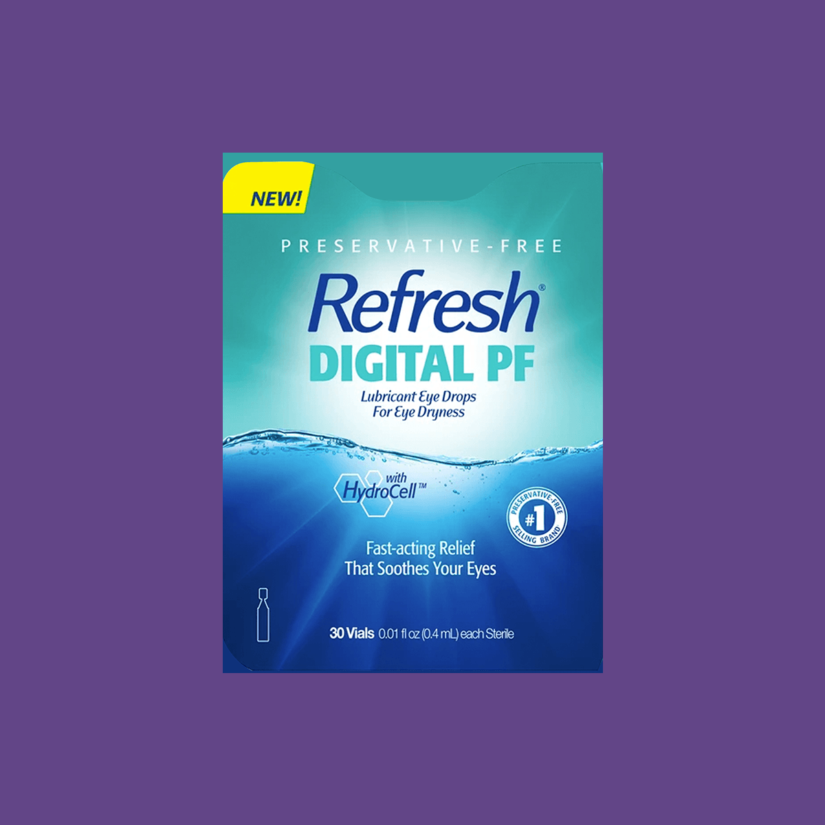 Refresh Digital Preservative Free 30 Vials x 0.4 mL - DryEye Rescue Store