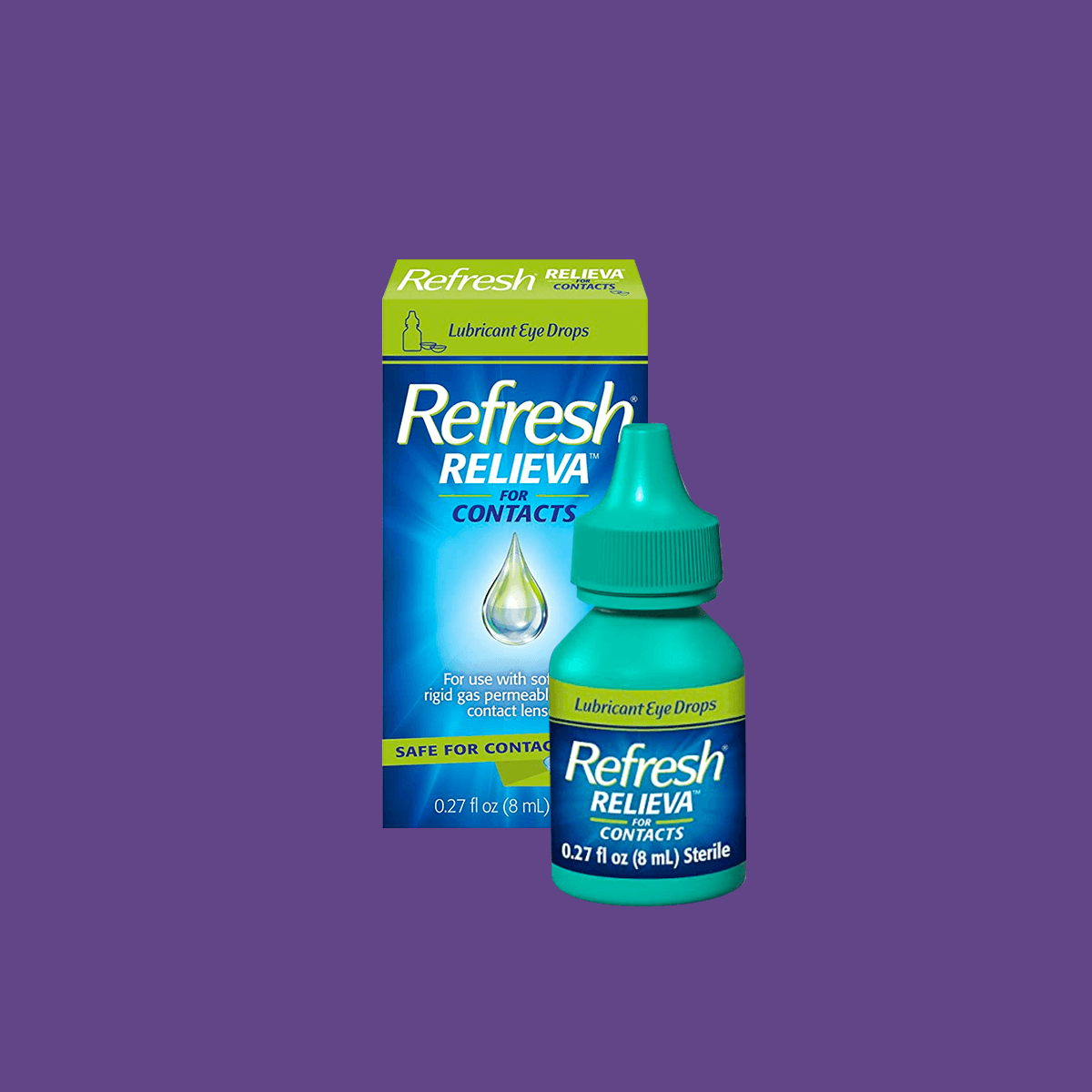 Refresh Relieva for Contacts (8 mL Bottle) - DryEye Rescue Store