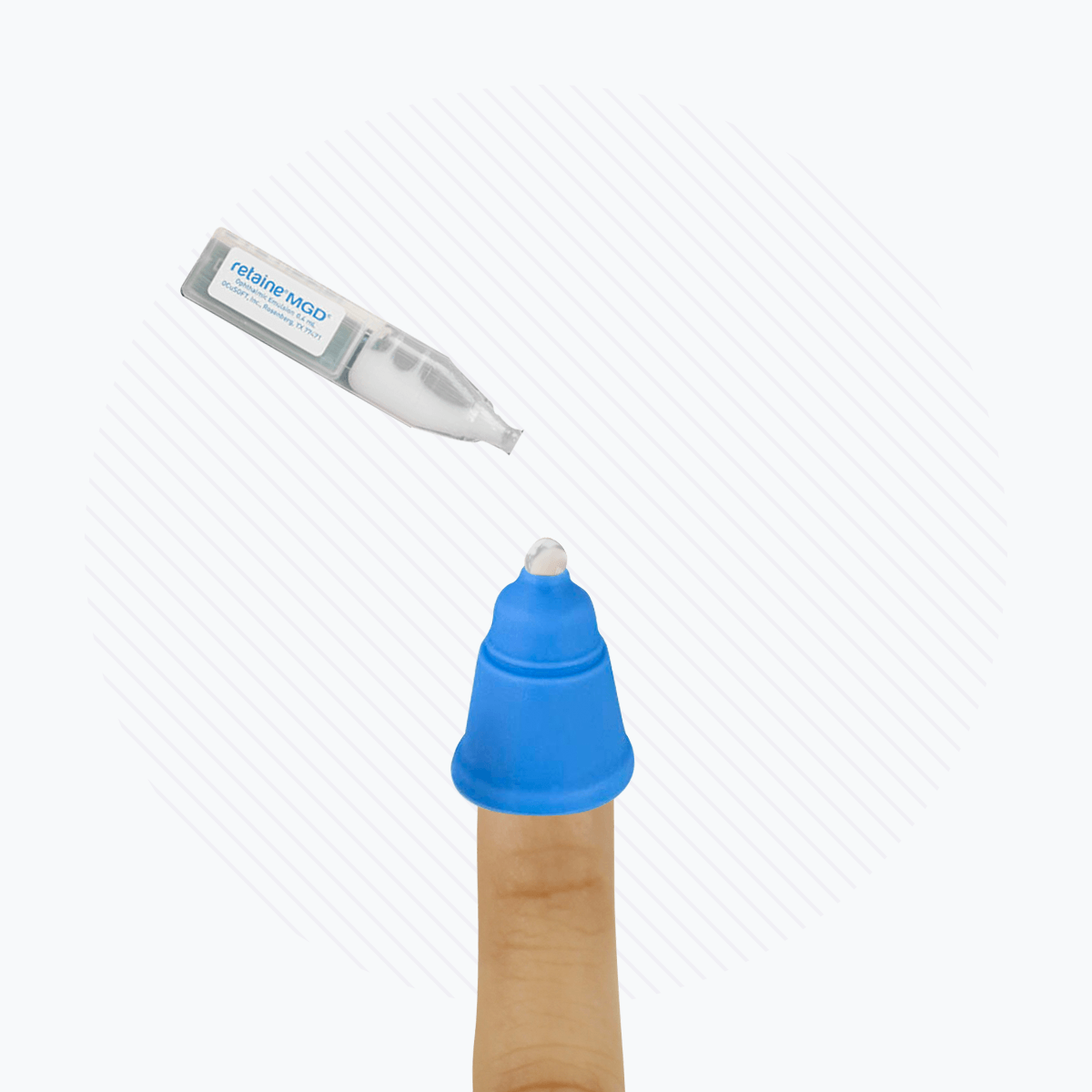 Ocusoft Retaine MGD with Magic Touch Easy Drop Applicator - DryEye Rescue Store