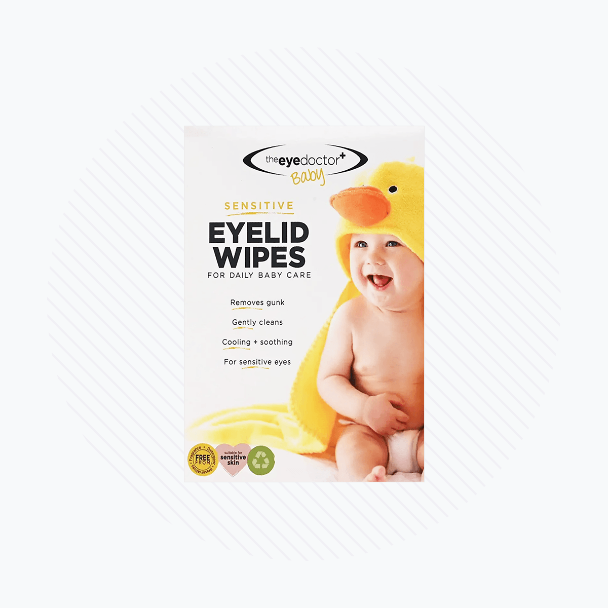 The Eye Doctor Sensitive Baby Eye Wipes - Preservative Free - 20ct Wipes - DryEye Rescue Store