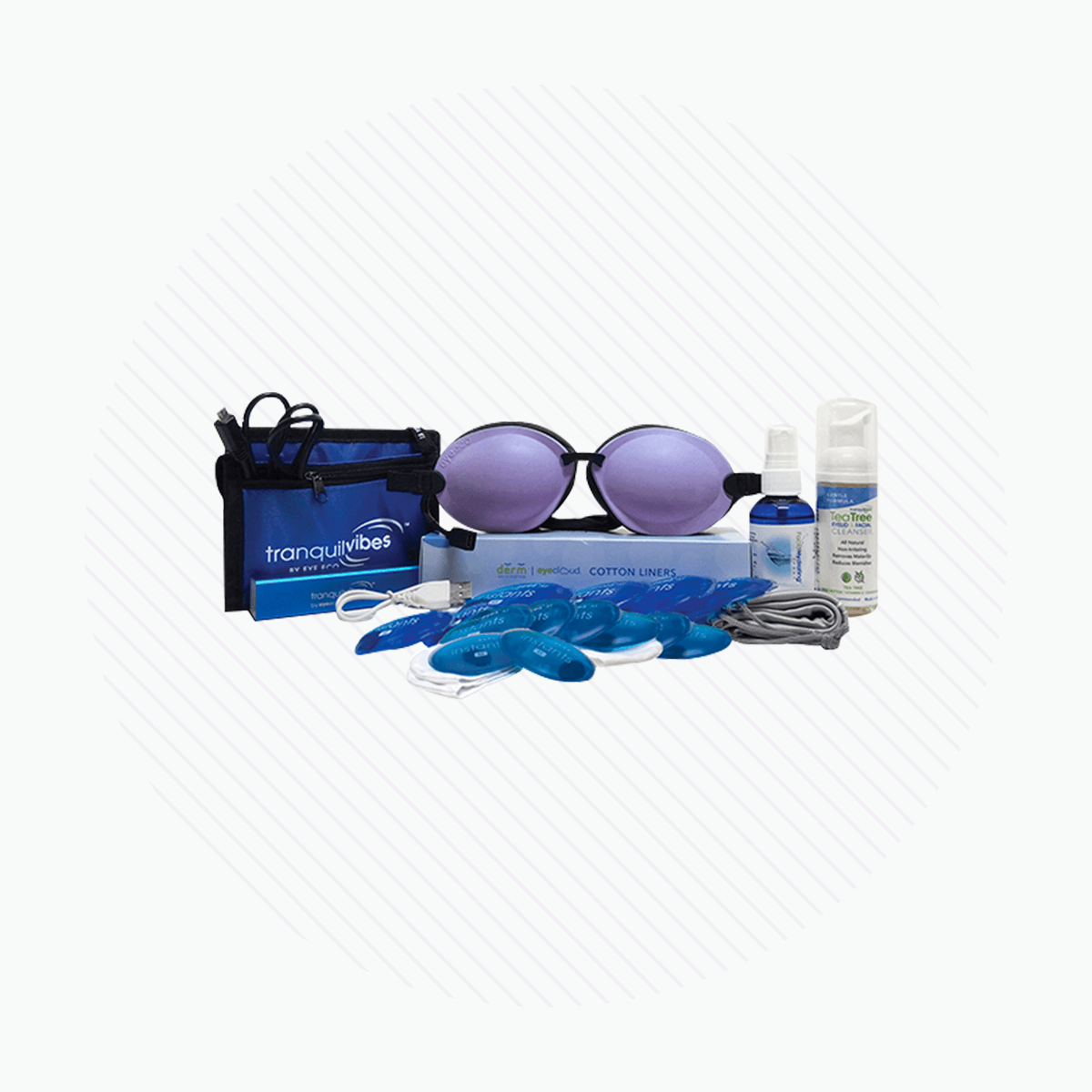 Tranquilvibes with Instant XL 1000+ Moist Heat Treatments - DryEye Rescue Store
